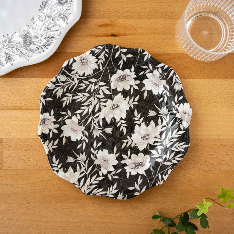 ファームハウスボタニカル サラダプレート 22cm ターホン TarHong メラミン食器 23cm 割れにくい おしゃれ 食洗機対応 プレート お皿 ワンプレート 可愛い 電子レンジ不可 食洗機対応(代引不可)