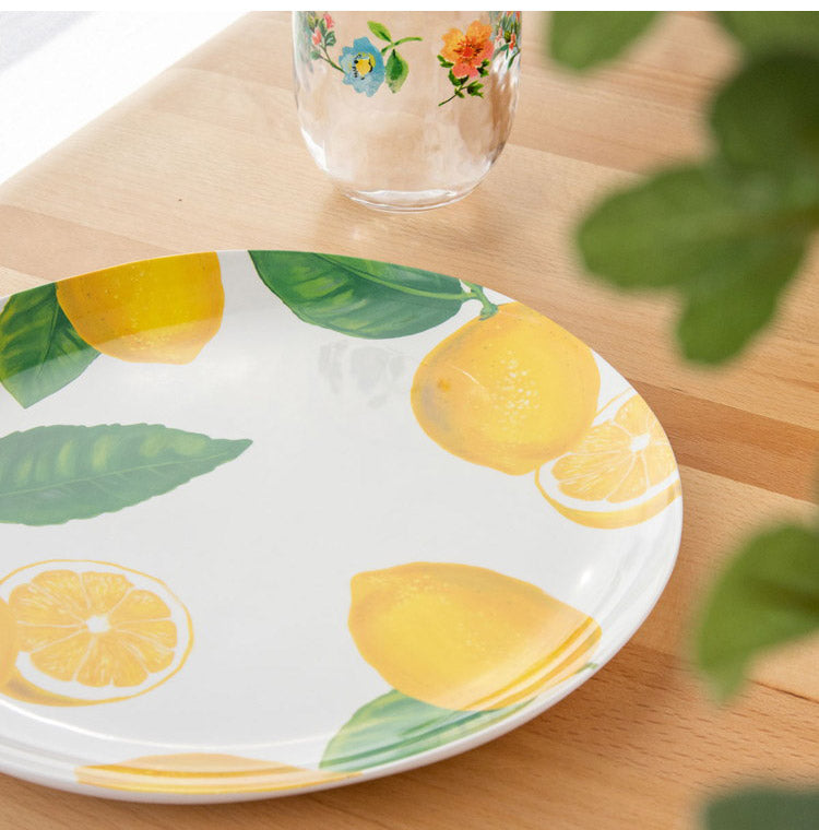 フレッシュレモン 19点セット メラミン食器 割れにくい おしゃれ 食洗機対応 ボウル お皿 可愛い 電子レンジ不可 食洗機対応 食器セット プレート(代引不可)
