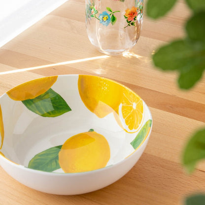 フレッシュレモン シリアルボウル 18cm ターホン TarHong メラミン食器 18cm 割れにくい おしゃれ 食洗機対応 ボウル お皿 深皿 可愛い 電子レンジ不可 食洗機対応(代引不可)