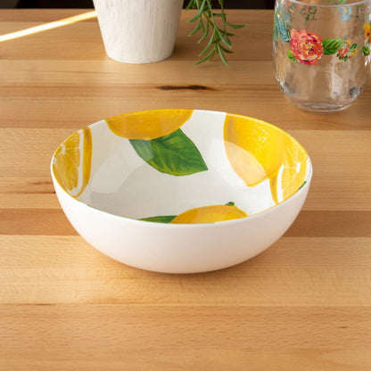 フレッシュレモン シリアルボウル 18cm ターホン TarHong メラミン食器 18cm 割れにくい おしゃれ 食洗機対応 ボウル お皿 深皿 可愛い 電子レンジ不可 食洗機対応(代引不可)