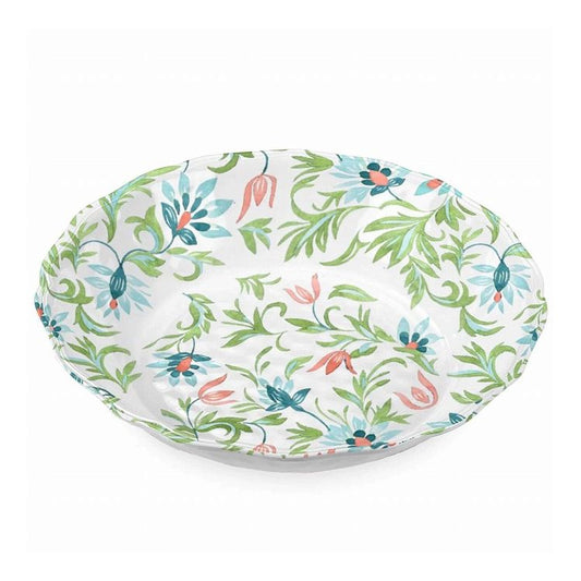 シノワズリボタニカル サーバーボウル 35cm ターホン TarHong メラミン食器 35cm 割れにくい おしゃれ 食洗機対応 ボウル お皿 深皿 可愛い 電子レンジ不可 食洗機対応(代引不可)