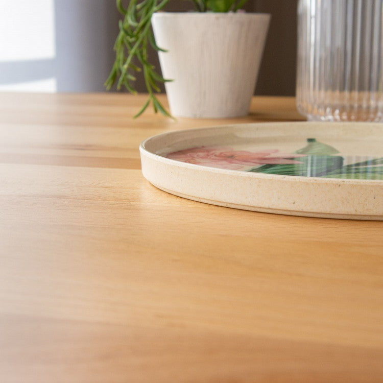 merge パレルモトロピカル サラダプレートアソート(4枚セット) 22cm ターホン TarHong メラミン食器 22cm 割れにくい バンブー おしゃれ 食洗機対応 プレート お皿 ワンプレート エコ 4枚セット(代引不可)