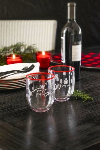 ホリデーコージー ステムレスグラス 440ml 樹脂製 ターホン TarHong コップ 440ml タンブラー 割れない プラスチック おしゃれ グラス 電子レンジ不可 食洗機対応(代引不可)