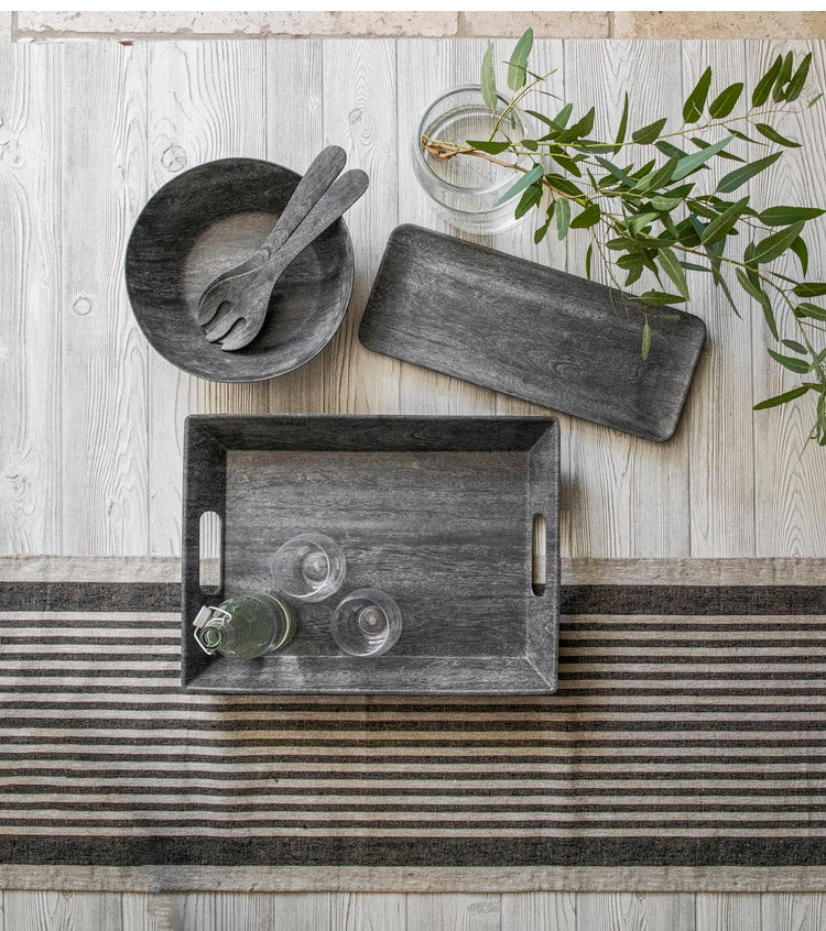 木目調 ブラック 8点セット メラミン食器 割れにくい おしゃれ 食洗機対応 ボウル お皿 可愛い 電子レンジ不可 食洗機対応 食器セット プレート(代引不可)