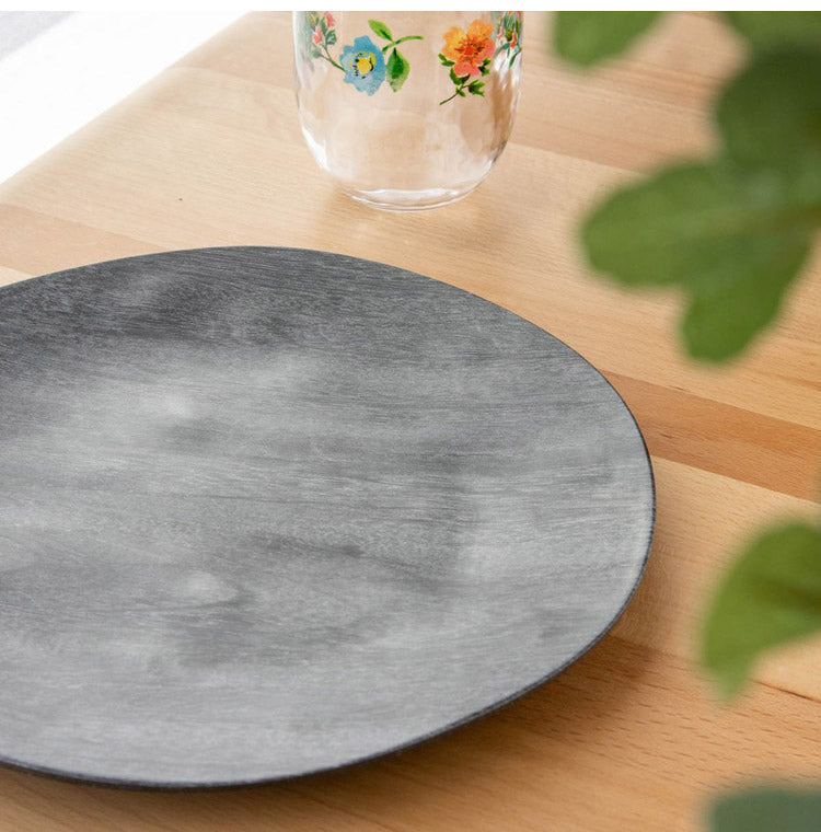 木目調 ブラック 16点セット メラミン食器 割れにくい おしゃれ 食洗機対応 ボウル お皿 可愛い 電子レンジ不可 食洗機対応 食器セット プレート(代引不可)