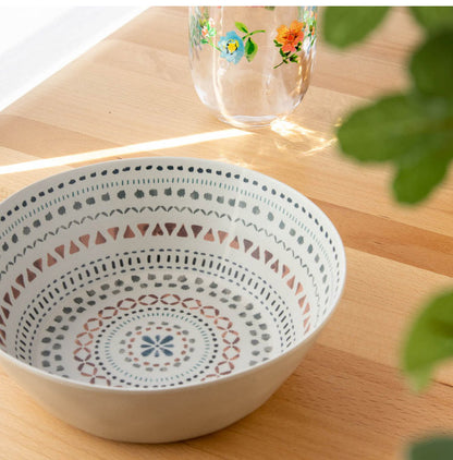 planta マンダラ 7点セット メラミン食器 割れにくい おしゃれ 食洗機対応 ボウル お皿 可愛い 電子レンジ不可 食洗機対応 食器セット プレート(代引不可)