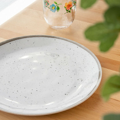 merge リトリートポタリー ホワイト 8点セット メラミン食器 割れにくい おしゃれ 食洗機対応 ボウル お皿 可愛い 電子レンジ不可 食洗機対応 食器セット プレート(代引不可)