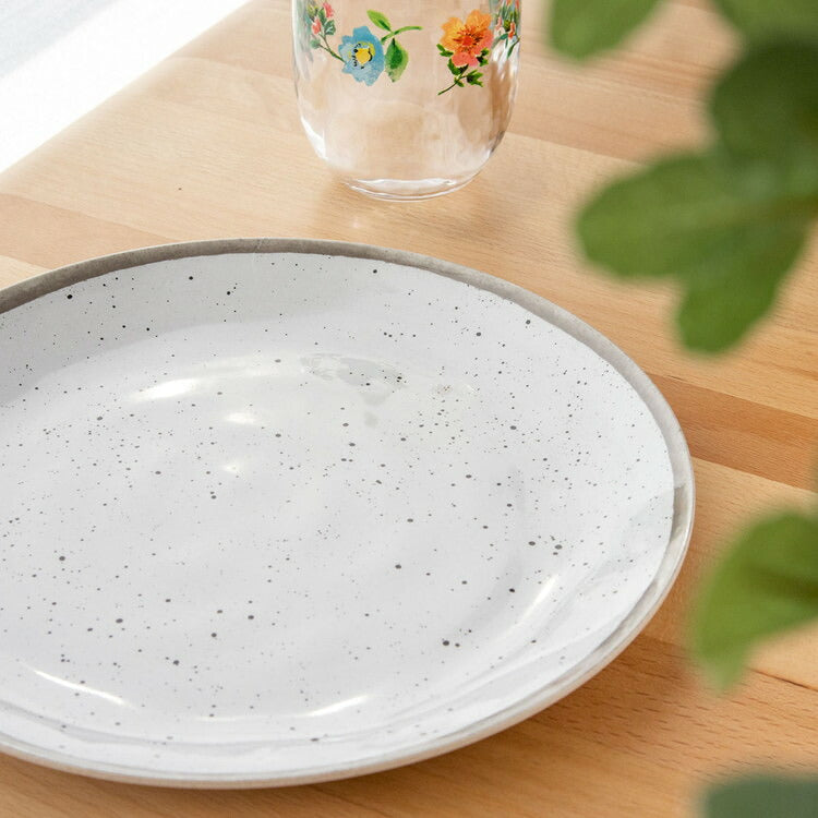 merge リトリートポタリー ホワイト 14点セット メラミン食器 割れにくい おしゃれ 食洗機対応 ボウル お皿 可愛い 電子レンジ不可 食洗機対応 食器セット プレート(代引不可)