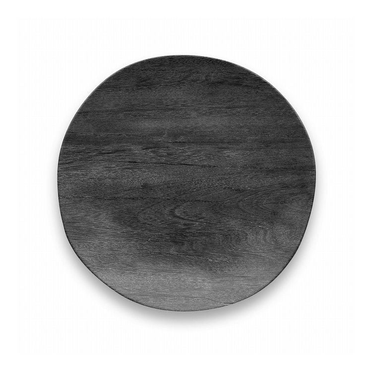 planta 木目調 サラダプレート 22cm ブラック ターホン TarHong メラミン食器 22cm 割れにくい バンブー おしゃれ 食洗機対応 プレート お皿 ワンプレート エコ 電子レンジ不可 食洗機対応(代引不可)