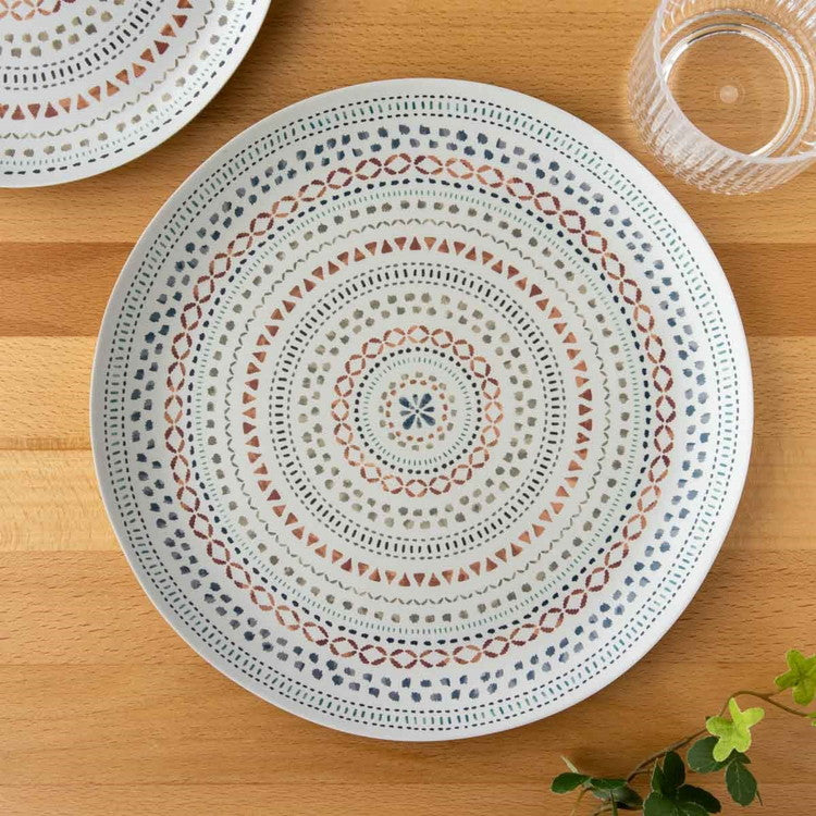 planta マンダラ ディナープレート 27cm ターホン TarHong メラミン食器 27cm 割れにくい バンブー おしゃれ 食洗機対応 プレート お皿 エコ ワンプレート 大皿 電子レンジ不可 食洗機対応(代引不可)