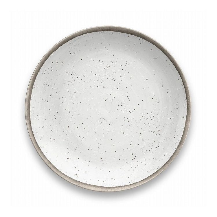 merge リトリートポタリー ディナープレート 27cm ホワイト ターホン TarHong メラミン食器 27cm 割れにくい バンブー おしゃれ 食洗機対応 プレート お皿 エコ ワンプレート 大皿(代引不可)