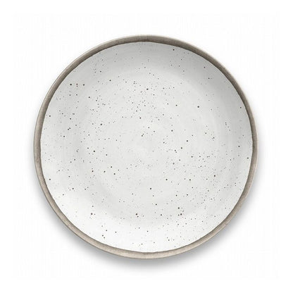 merge リトリートポタリー ディナープレート 27cm ホワイト ターホン TarHong メラミン食器 27cm 割れにくい バンブー おしゃれ 食洗機対応 プレート お皿 エコ ワンプレート 大皿(代引不可)