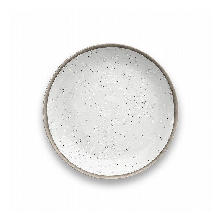 merge リトリートポタリー サラダプレート 21cm ホワイト ターホン TarHong メラミン食器 21cm 割れにくい バンブー おしゃれ 食洗機対応 プレート お皿 ワンプレート エコ 電子レンジ不可 食洗機対応(代引不可)