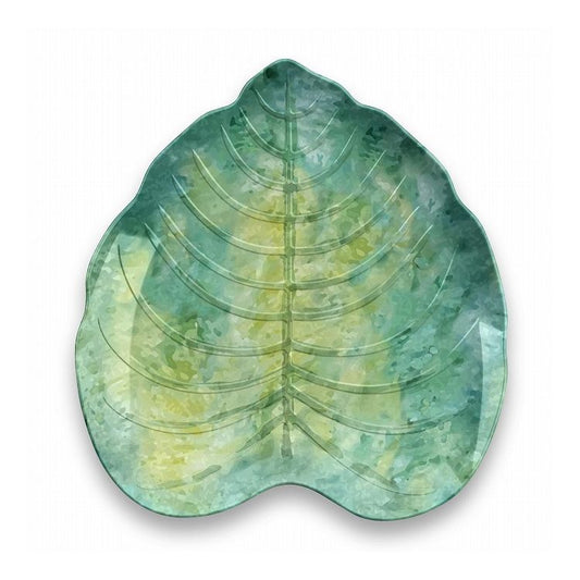 merge パレルモトロピカル リーフプレート 17cm ターホン TarHong メラミン食器 17cm 割れにくい バンブー おしゃれ 食洗機対応 プレート お皿 ワンプレート 中皿 エコ 電子レンジ不可 食洗機対応(代引不可)