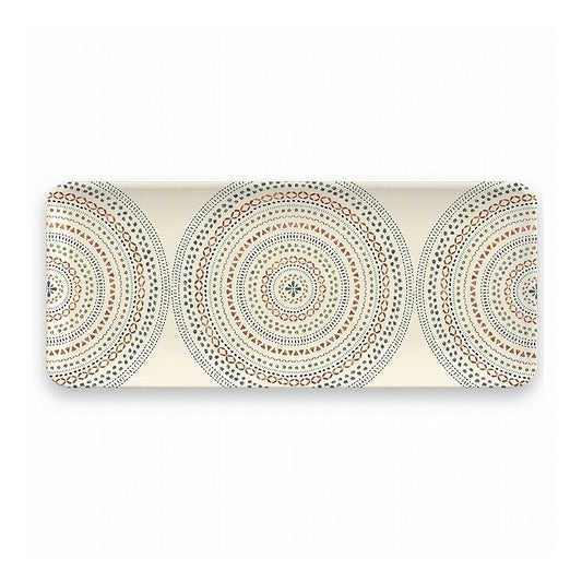 merge マンダラ サーバートレイ 45cm ターホン TarHong トレー 45cm プレート トレイ お盆 メラミン食器 割れにくい おしゃれ 食洗機対応 パーティー 大皿 エコ 可愛い 電子レンジ不可 食洗機対応(代引不可)