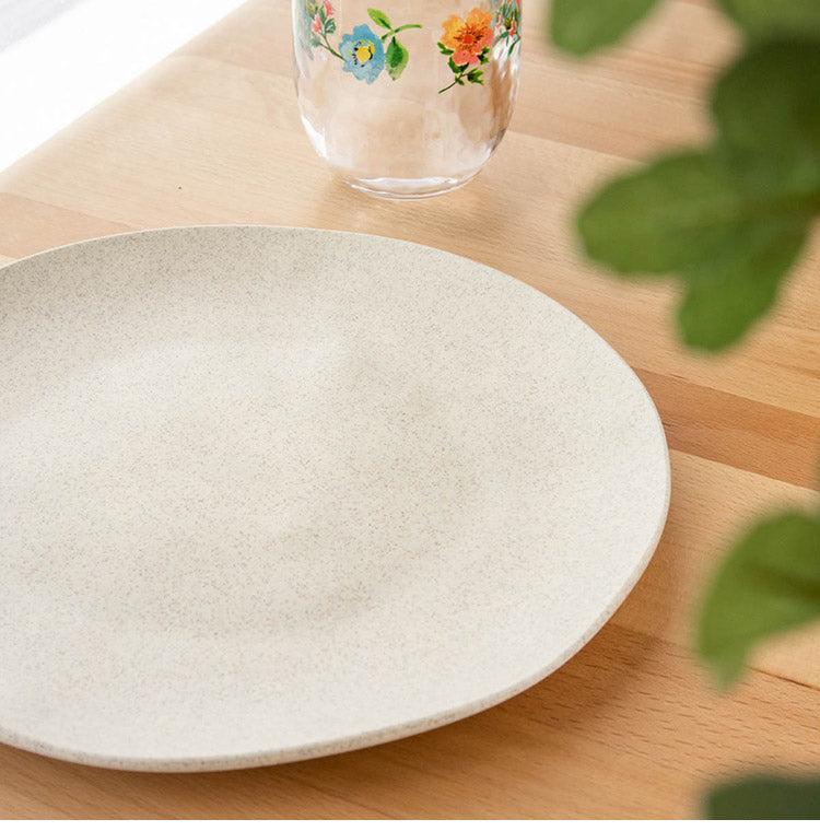 麦わらPP オーガニック 12点セット クリーム ディナープレート サラダプレート ボウル ポリプロピレン製 ターホン TarHong 割れにくい食器 おしゃれ 電子レンジ対応 食洗機対応 プレート(代引不可)