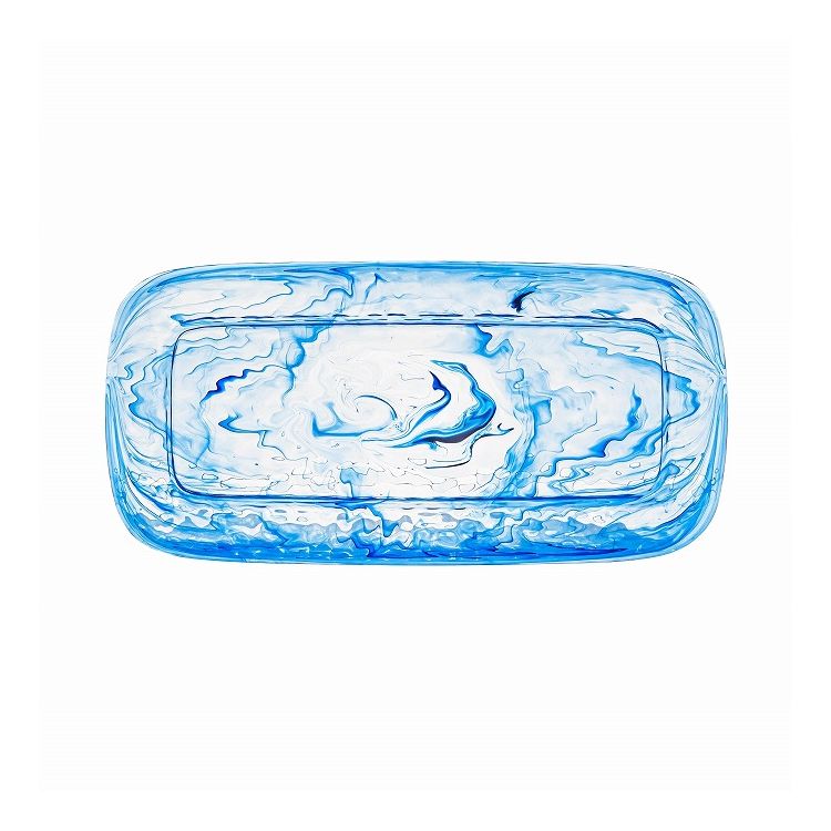 エーゲアンスワール レクタングルトレイ 43cm 樹脂製 ターホン TarHong トレー 43cm プレート トレイ お盆 食器 割れにくい おしゃれ 食洗機対応 パーティー 大皿 可愛い 電子レンジ不可 食洗機対応(代引不可)