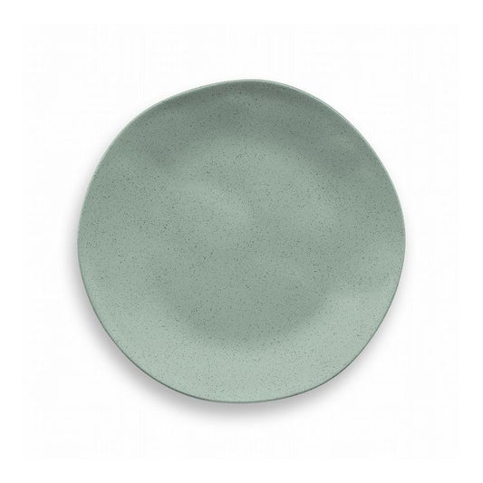 麦わらPP オーガニック サラダプレート 22cm セージグリーン ポリプロピレン製 ターホン TarHong 割れにくい食器 22cm おしゃれ 電子レンジ対応 食洗機対応 プレート お皿 ワンプレート エコ 可愛い(代引不可)