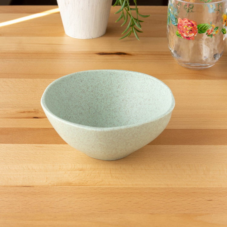 麦わらPP オーガニック ボウル 15cm セージグリーン ポリプロピレン製 ターホン TarHong 割れにくい食器 15cm おしゃれ 電子レンジ対応 食洗機対応 ボウル お皿 深皿 エコ 可愛い(代引不可)