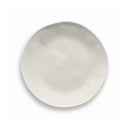 麦わらPP オーガニック サラダプレート 22cm クリーム ポリプロピレン製 ターホン TarHong 割れにくい食器 22cm おしゃれ 電子レンジ対応 食洗機対応 プレート お皿 ワンプレート エコ 可愛い(代引不可)