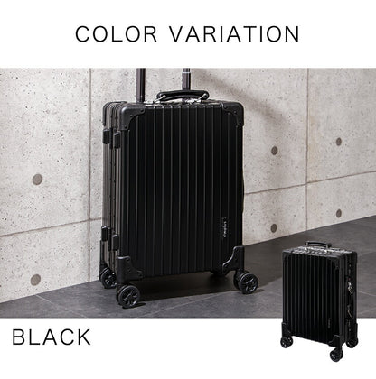 スーツケース SSサイズ 機内持ち込み TSAロック 軽量  ポリカーボネート100% Wキャスター ホワイト ブラック シルバー 出張 旅行 おしゃれ キャリーケース キャリーバッグ simplus シンプラス SP-TC01SS