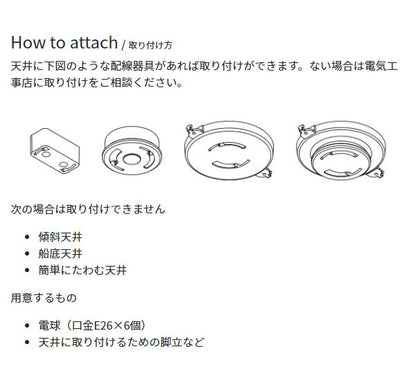 キムリック シーリングライト 照明付き ライト 6灯 キムリック スマートリモコン 対応 LED 対応 天井照明 インダストリアル(代引不可)