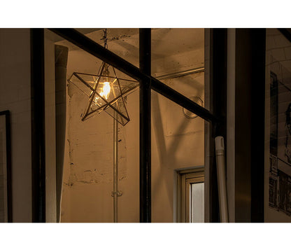 STELLA ステラ 星型ペンダントライト TP1-ST01 E17白熱シャンデリア球付き シーリング 照明器具 間接照明 ライト ダイニング(代引不可)