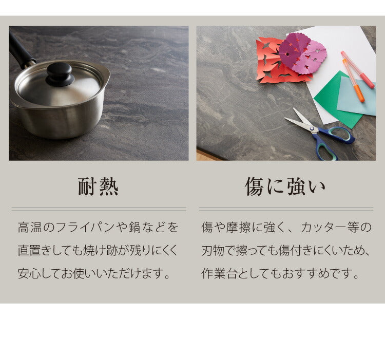 ダイニングセット 4人掛け 大理石調 5点セット 幅135 チェア ダイニングテーブルセット モダン 耐熱 大理石調ダイニングテーブル ハーフアームチェア(代引不可)