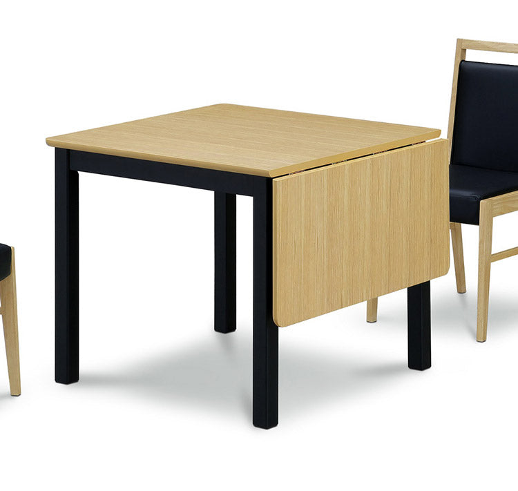 伸長式ダイニングテーブル 幅120cm 木製 四角形 天然木 木目調 シンプル おしゃれ 北欧 モダン 食卓 新生活 一人暮らし 伸縮式 6人掛け 4人掛け(代引不可)