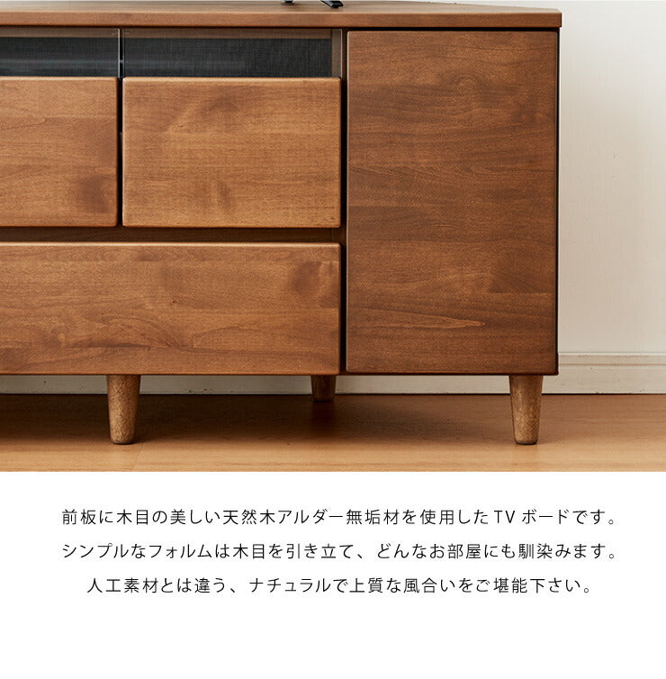 テレビ台 ハイタイプ コーナー 幅120 高さ60 完成品 大川家具 テレビ台 テレビボード ミドルボード 42インチ 32インチ 52インチ(代引不可)