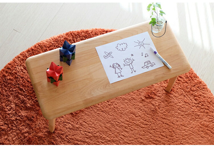一生紀 キッズテーブル CARBO 子供 ミニテーブル ローテーブル センターテーブル 子供用 子供部屋 無垢材 天然木 木製 北欧 カルボ MINI TABLE ISSEIKI(代引不可)