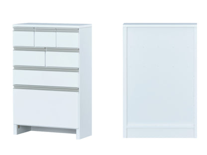 一生紀 サニタリーチェスト 完成品 4段 幅60 奥行30 高さ90 LILIA ランドリーチェスト 鏡面 ホワイト 白 スリム ランドリーラック ISSEIKI おしゃれ(代引不可)