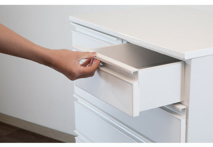 一生紀 サニタリーチェスト 完成品 幅60 奥行30 高さ90 DRITTO キャスター付き ランドリーチェスト 鏡面 ホワイト 白 スリム ランドリーラック ISSEIKI おしゃれ(代引不可)