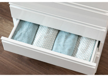 一生紀 サニタリーチェスト 完成品 幅60 奥行30 高さ90 DRITTO キャスター付き ランドリーチェスト 鏡面 ホワイト 白 スリム ランドリーラック ISSEIKI おしゃれ(代引不可)