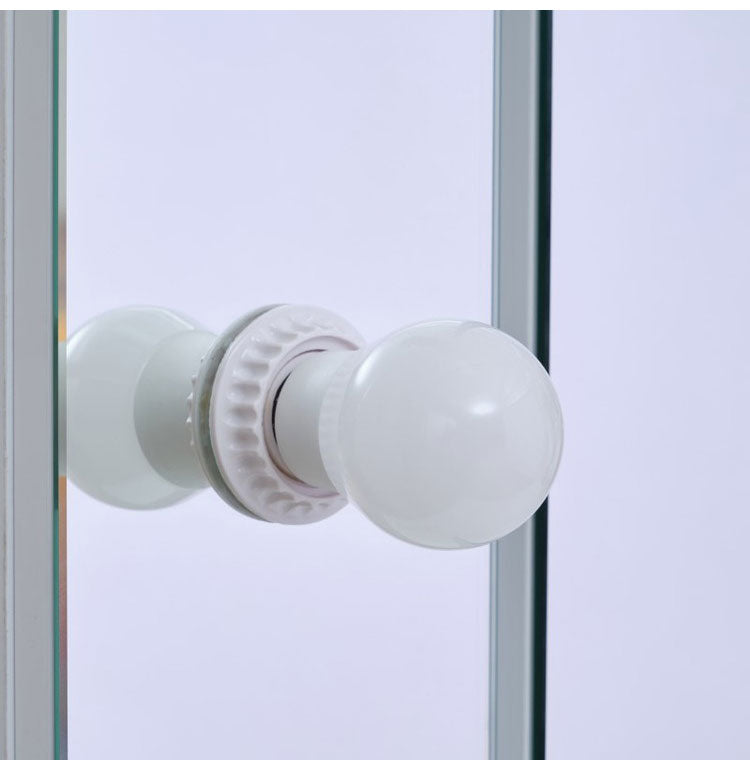 一生紀 女優ドレッサー 幅60 完成品 ledライト付き 3面鏡 egal dresser スツール付き 大容量 収納 棚 引き出し 白 ホワイト 化粧台 鏡台 シンプル 北欧 おしゃれ isseiki(代引不可)