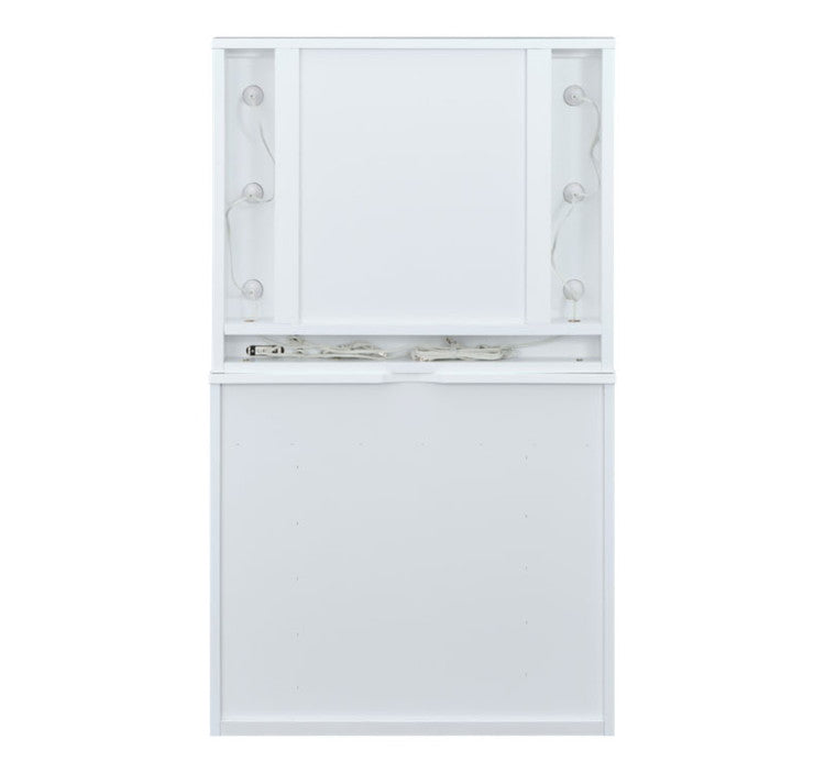 一生紀 女優ドレッサー 幅80 完成品 ledライト付き 3面鏡 egal dresser スツール付き 大容量 収納 棚 引き出し 白 ホワイト 化粧台 鏡台 シンプル 北欧 おしゃれ isseiki(代引不可)