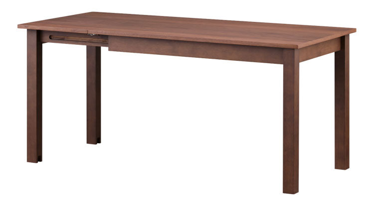 一生紀 ダイニングテーブル 伸長式 幅110~150 VOLAN 脚ごと簡単伸張 伸縮 ウォールナット ウレタン塗装 食卓テーブル シンプル モダン 北欧 おしゃれ ISSEIKI(代引不可)