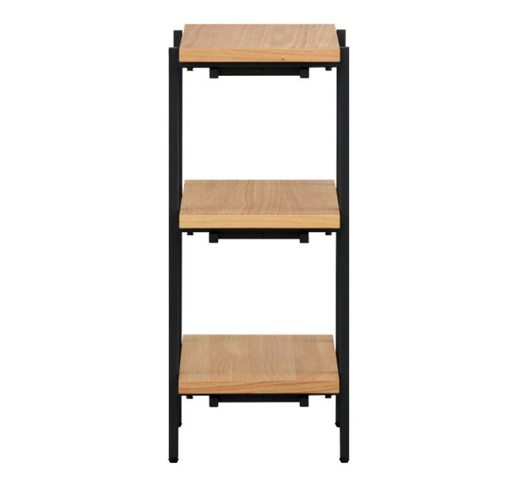 一生紀 ラック 完成品 3段 幅60 PUSTA オーク材 オイル仕上げ おしゃれ シェルフ オープンラック カウンター下収納 高さ70 棚 ヴィンテージ シンプル ディスプレイラック 北欧 ISSEIKI(代引不可)