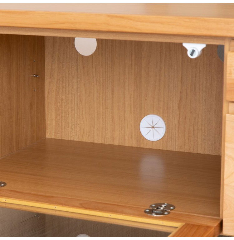 一生紀 テレビ台 完成品 幅80 FLOCK 天然木 オイル仕上げ テレビボード ローボード TV台 TVボード 扉 引き出し 収納 配線コード穴 レトロモダン 北欧 おしゃれ ISSEIKI(代引不可)