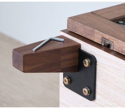 一生紀 テレビ台 完成品 幅80 FLOCK 天然木 オイル仕上げ テレビボード ローボード TV台 TVボード 扉 引き出し 収納 配線コード穴 レトロモダン 北欧 おしゃれ ISSEIKI(代引不可)