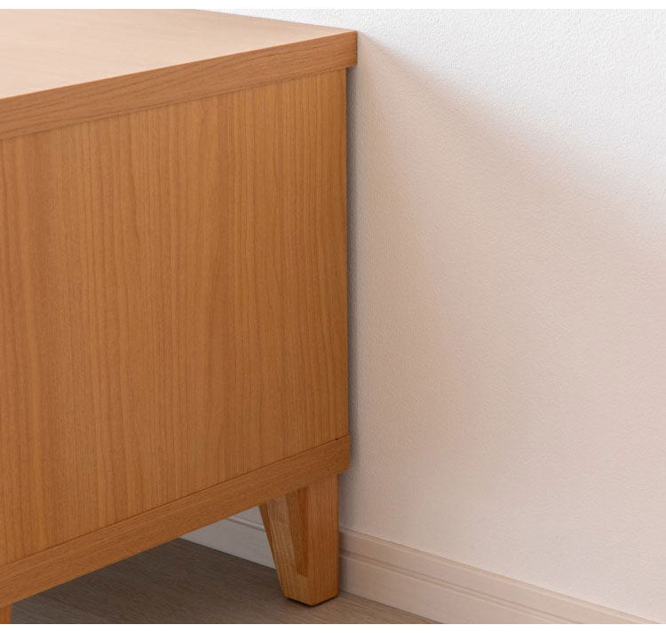 一生紀 テレビ台 完成品 幅150 FLOCK 天然木 オイル仕上げ テレビボード ローボード TV台 TVボード 扉 引き出し 収納 配線コード穴 レトロモダン 北欧 おしゃれ ISSEIKI(代引不可)