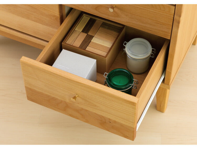 一生紀 キャビネット 幅80 FORTO 完成品 フォルト アルダー無垢材 ルーター収納 モデム収納 リビングボード オイル仕上げ 脚付き タンス 箪笥 扉 収納 天然木 無垢 北欧 ISSEIKI おしゃれ(代引不可)