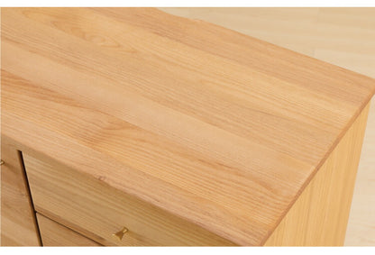 一生紀 キャビネット 幅80 FORTO 完成品 フォルト アルダー無垢材 ルーター収納 モデム収納 リビングボード オイル仕上げ 脚付き タンス 箪笥 扉 収納 天然木 無垢 北欧 ISSEIKI おしゃれ(代引不可)