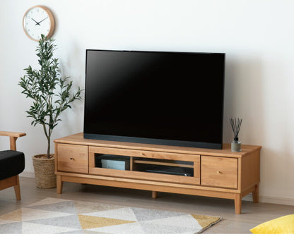 一生紀 テレビ台 幅150 FORTO 完成品 フォルト アルダー無垢材 テレビボード ローボード TV台 TVボード オイル仕上げ 脚付き 収納 天然木 無垢 北欧 ISSEIKI おしゃれ(代引不可)