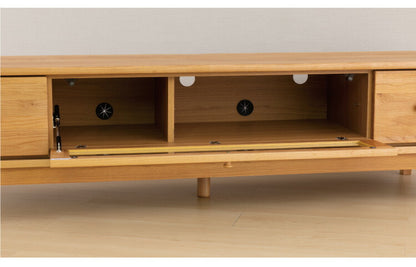 一生紀 テレビ台 幅150 FORTO 完成品 フォルト アルダー無垢材 テレビボード ローボード TV台 TVボード オイル仕上げ 脚付き 収納 天然木 無垢 北欧 ISSEIKI おしゃれ(代引不可)