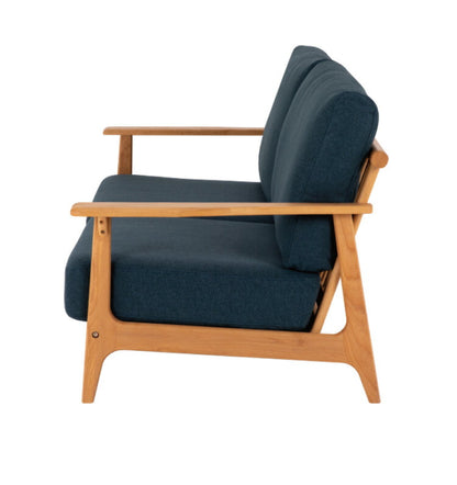 一生紀 ソファ 2人掛け FORTO フォルト 2P ソファ 二人掛け アルダー無垢材 オイル仕上げ 脚付き 天然木 無垢 北欧 ISSEIKI おしゃれ(代引不可)