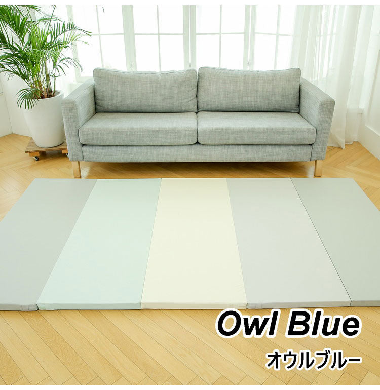 2枚セット プレイマット 折りたたみ ベビーマット ノンスリップ 140×250×4cm 厚手 床暖房対応 寝返りマット 5段 赤ちゃん クッション お昼寝 出産祝い 韓国インテリア bebe enfant べべアンパン(代引不可)