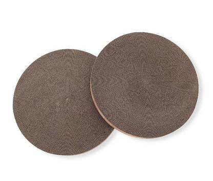 猫壱 爪とぎ バリバリボウル XL 交換用つめとぎ 2個パック 大型 円形 木目 爪とぎ 爪研ぎ 爪とぎ防止 猫用 猫用品 ねこ ネコ 爪みがき 据え置き ペット用 お手入れ