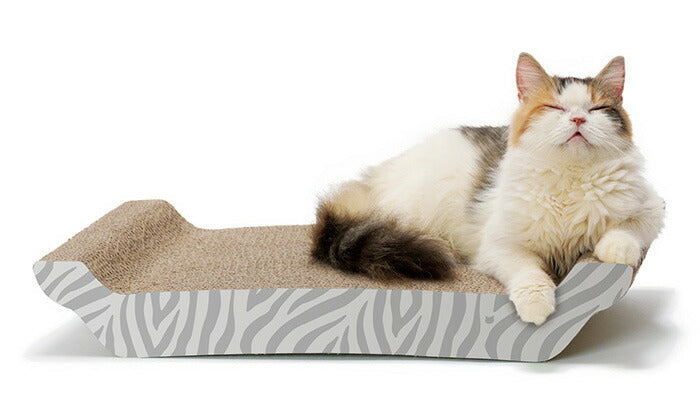 猫壱 バリバリベッド L 寅柄 ダンボール ベッド ペットベッド 爪とぎ 爪研ぎ 爪とぎベッド 爪とぎ防止 猫用 猫用品 ねこ ネコ 猫の爪とぎ つめとぎ 爪みがき 据え置き ペット用 お手入れ