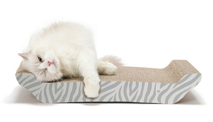 猫壱 バリバリベッド L 寅柄 ダンボール ベッド ペットベッド 爪とぎ 爪研ぎ 爪とぎベッド 爪とぎ防止 猫用 猫用品 ねこ ネコ 猫の爪とぎ つめとぎ 爪みがき 据え置き ペット用 お手入れ